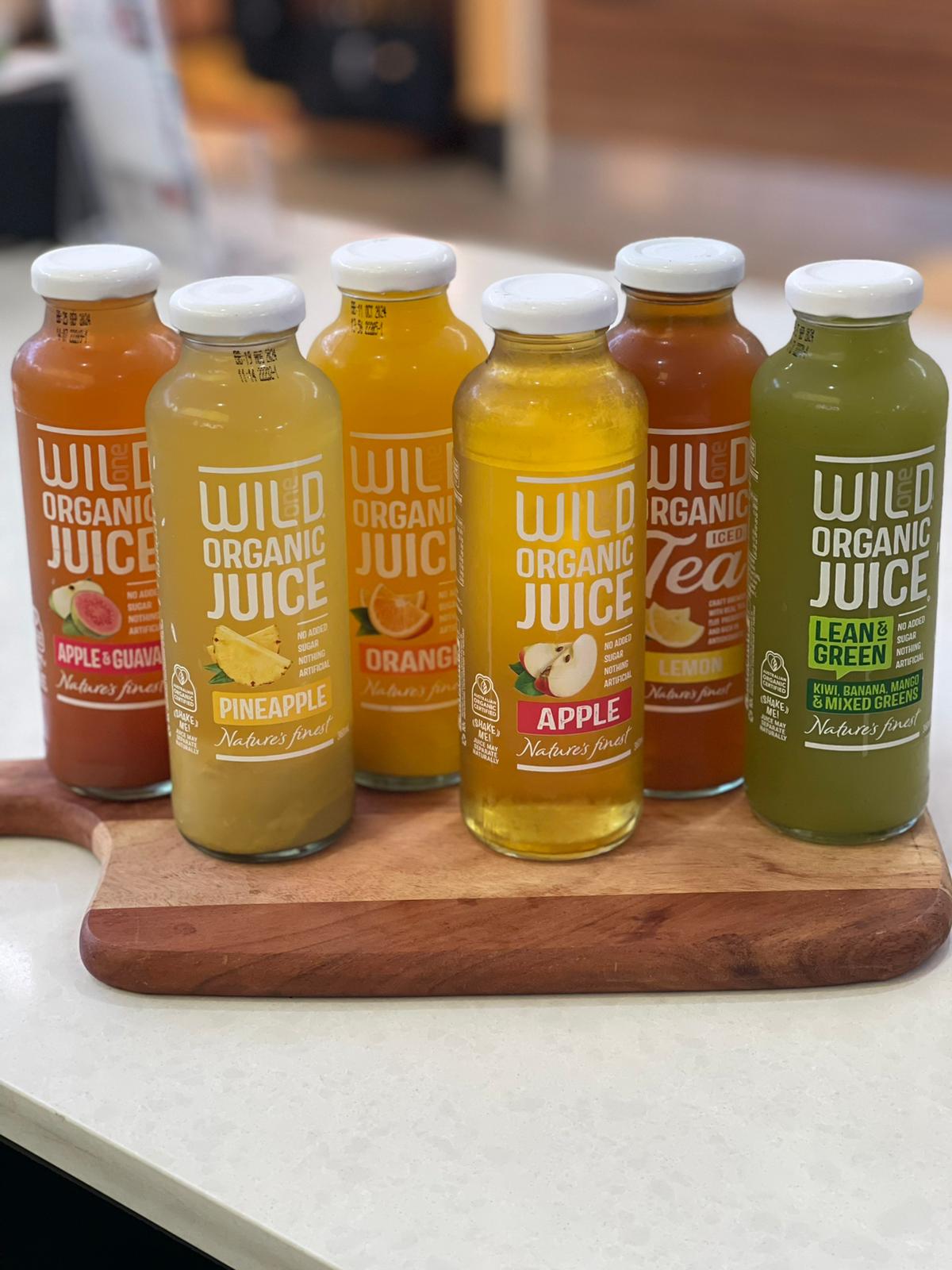 Bonus Wild Juices mix 6 bottles